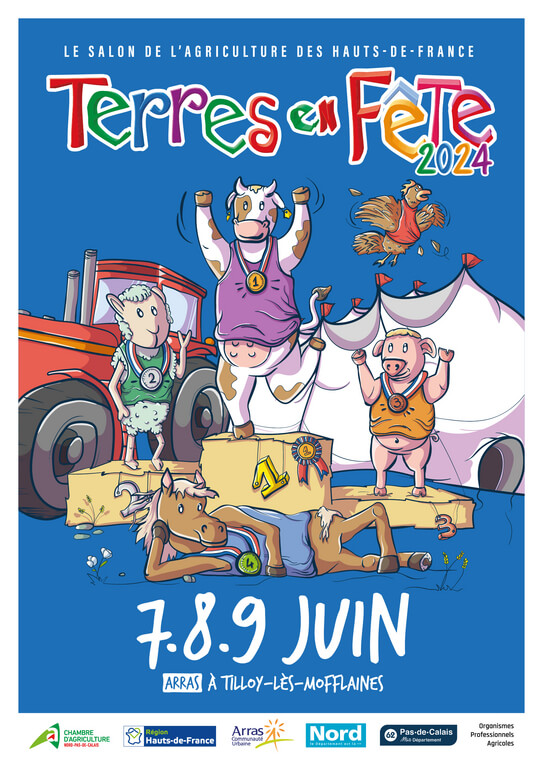 Terres en Fête 2024 : L’AS AFA participe à la nouvelle édition de cette grande fête agricole et vous propose de la rejoindre du 7 au 9 juin prochains !