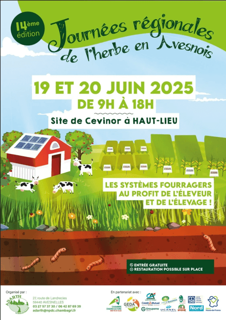 Affiche Journées de l'Herbe 2025