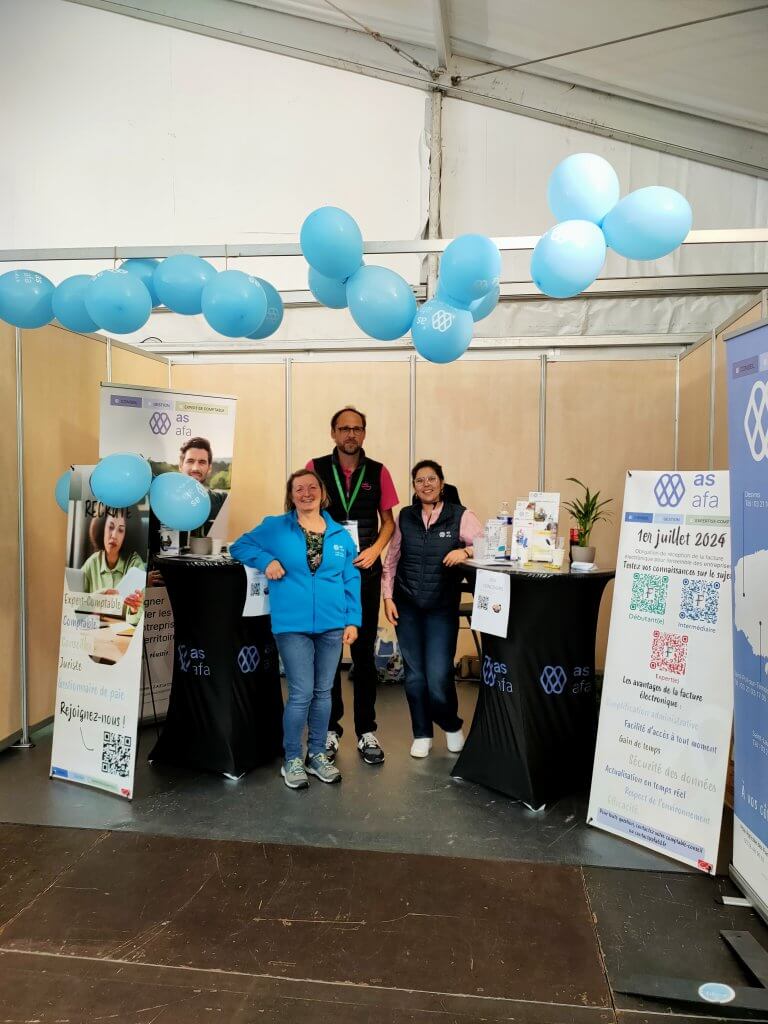 Notre équipe à la Foire d'Hazebrouck 2025