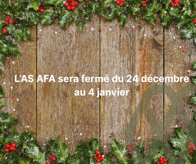 Fermeture decembre 1