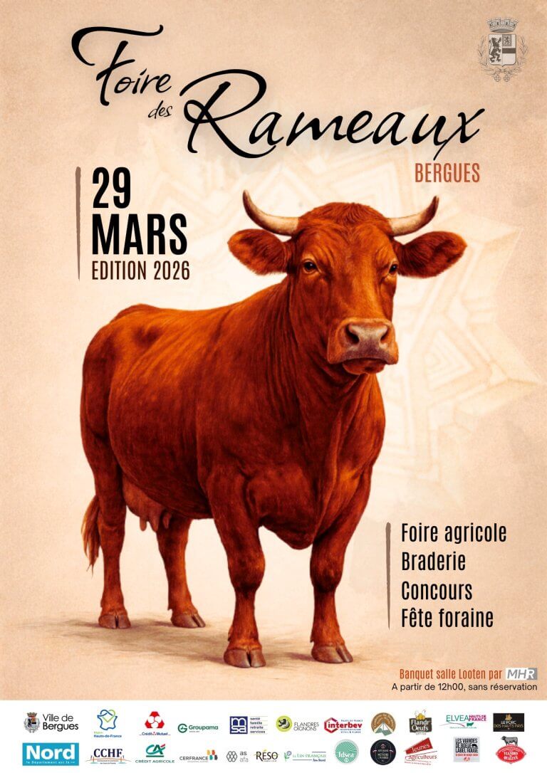 Affiche Foire des Rameaux 2026