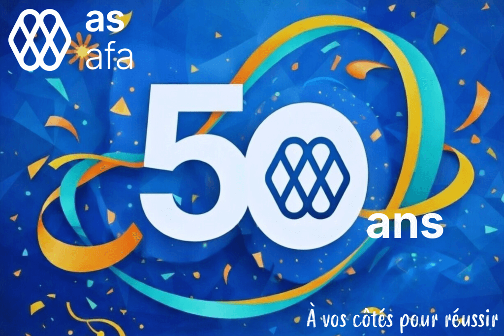logo AS AFA 50 ans