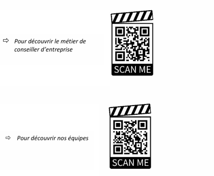 Vidéos sur le métier de conseiller d'entreprise et sur notre équipe